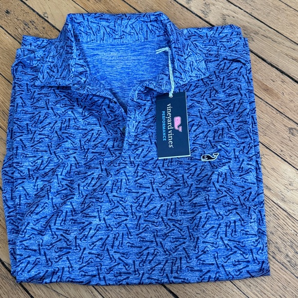 Vineyard Vines Other - NWT vineyard vines on the go polo size M guitar maritime blue
